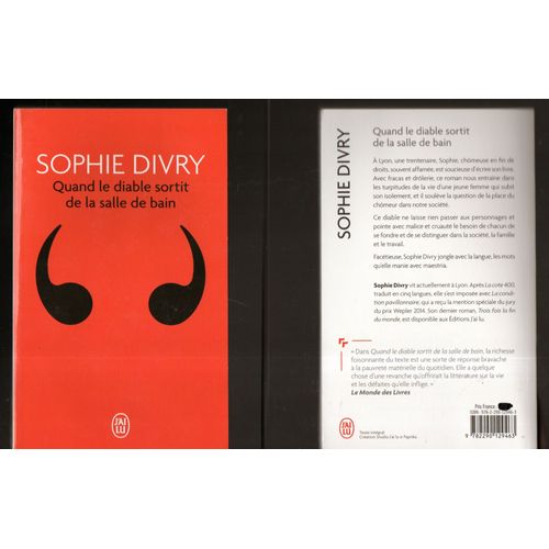 Sophie Divry: " Quand Le Diable Sortit De La Salle De Bain " * Éditions J Ai Lu * 2017 * Poche * Litt. Française Contemporaine