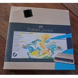 Feutres À Dessin - Faber-Castell - Pitt Artist Pen - Brush - Boîte De 12 Couleurs