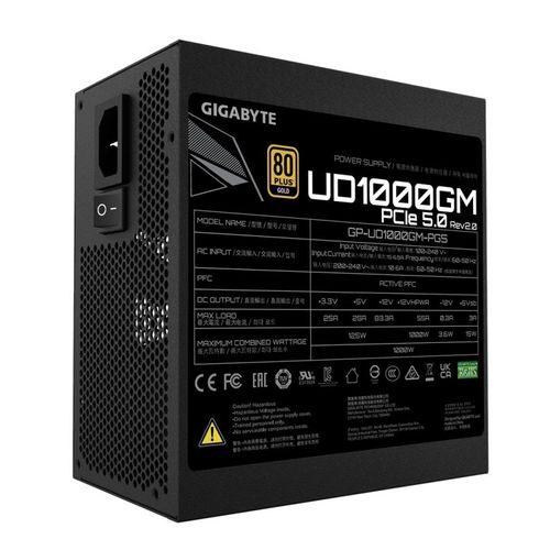 Gigabyte 1000w - Gp-ud1000gm Pg5 V2- Pcie 5 - Gold
