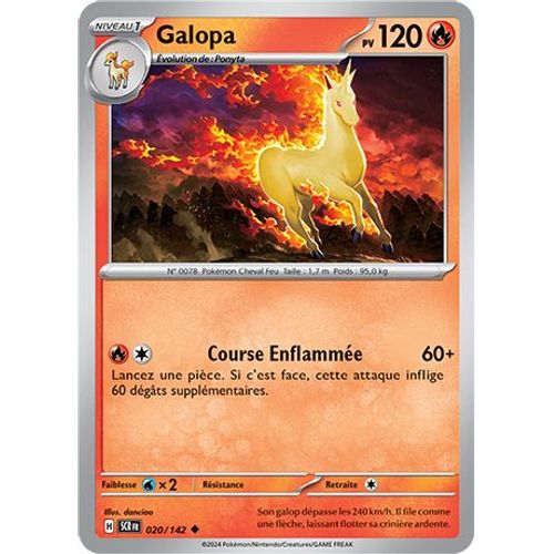 Galopa - 020/142 - Couronne Stellaire
