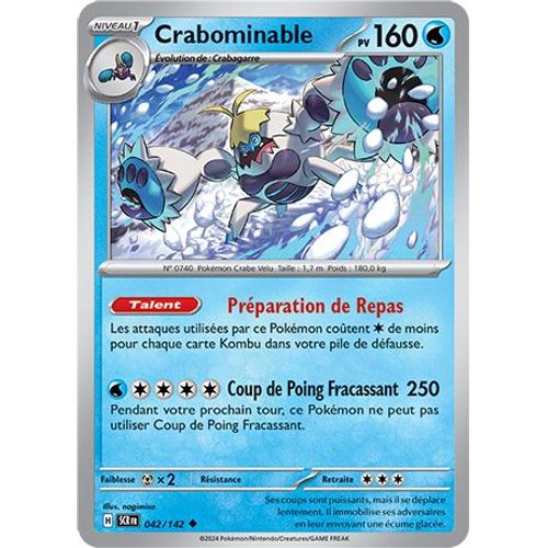 Crabominable - 042/142 - Couronne Stellaire