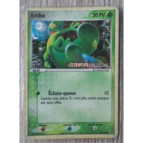 Pokemon Arcko 70/106 Ex Emeraude Holo Reverse