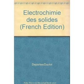Electrochimie Des Solides