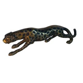 Panthère bronze art déco sculpture 