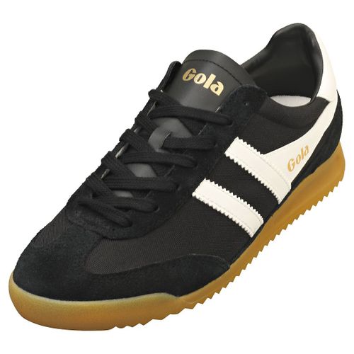 Tênis Gola Tornado Hommes - Textiles & Suédé Noir Et Blanc Cassée - 46