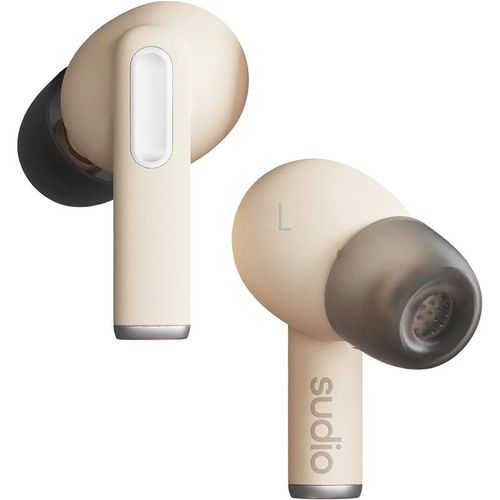 Ecouteurs intra-auriculaires sans fil Bluetooth Sudio A1 Pro avec réduction de bruit Sable