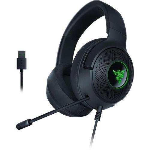 Razer Kraken V3 X - Micro-casque - circum-aural - filaire - USB-A