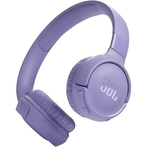 JBL TUNE 520BT - Écouteurs avec micro - sur-oreille - Bluetooth - sans fil - violet