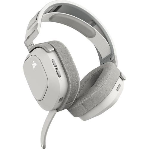 CORSAIR Gaming HS80 MAX WIRELESS - Micro-casque - circum-aural - 2,4 GHz - sans fil - USB - blanc