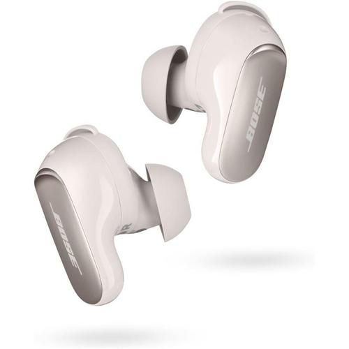 Ecouteurs intra-auriculaires sans fil Bose QuietComfort Ultra à réduction de bruit Blanc