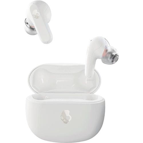 Skullcandy Rail - Écouteurs sans fil avec micro - intra-auriculaire - Bluetooth - os