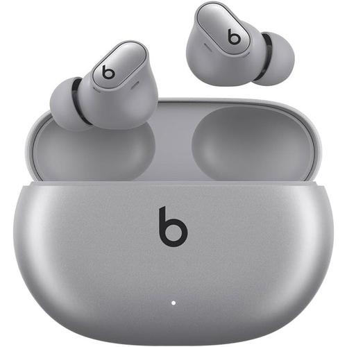 Beats Studio Buds + - Écouteurs sans fil avec micro - intra-auriculaire - Bluetooth - Suppresseur de bruit actif - Argent cosmique