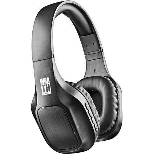 NGS Artica Wrath - Écouteurs avec micro - circum-aural - Bluetooth - sans fil, filaire - jack 3,5mm - noir