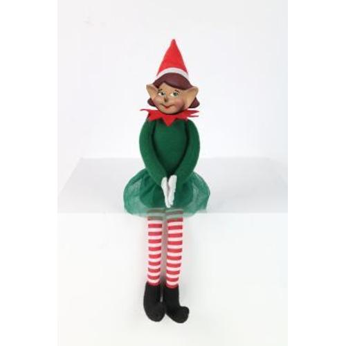 Peluche lutine farceuse de Noël