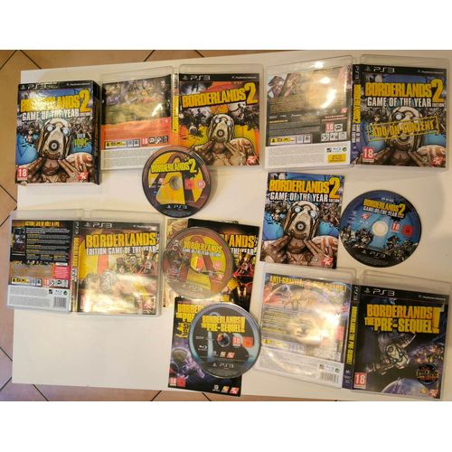 Lot Borderlands Ps3 Playstation