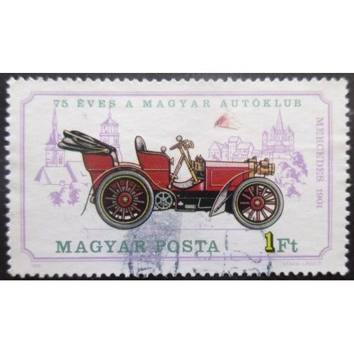 Hongrie N°2428 Voiture Ancienne Oblitéré