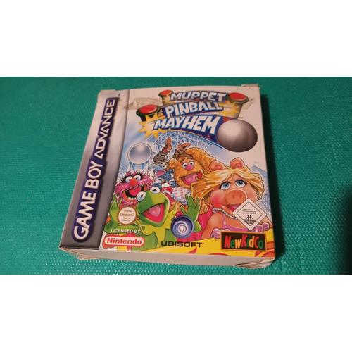 Muppet Pinball Mayhem Gba Game Boy Advance Nintendo