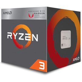 AMD Ryzen 3 2200G - 3.5 GHz - 4 curs - 4 filetages - 4 Mo cache - Socket AM4 - Box