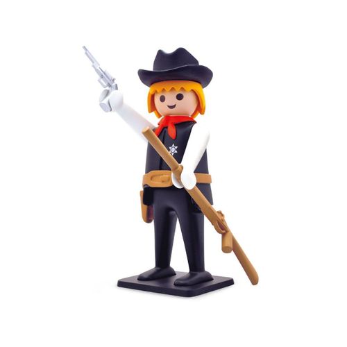 Playmobil Collectoys de collection: Le Sheriff - Figurine résine 21 cm