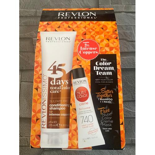 Coffret Revlon 740 Cuivre Clair (Shampoing + Masque)  