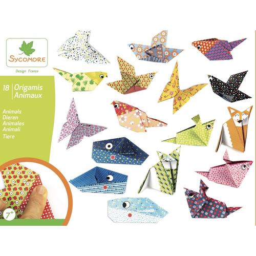 Sycomore Pockets - Origami Animaux