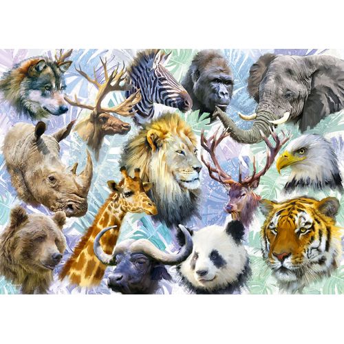 Animal Heads - Puzzle 500 Pièces