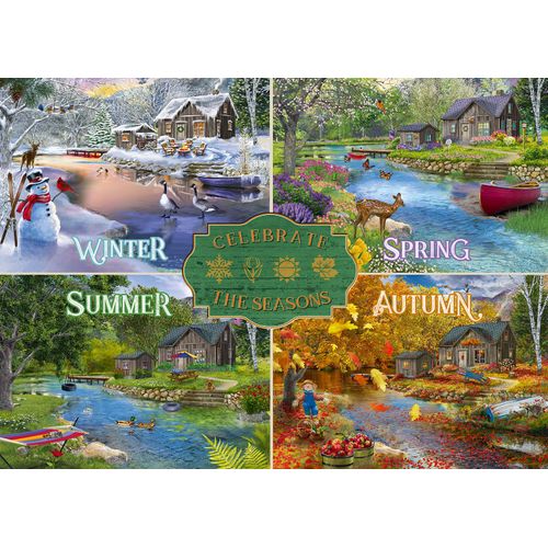 Four Seasons - Puzzle 1000 Pièces