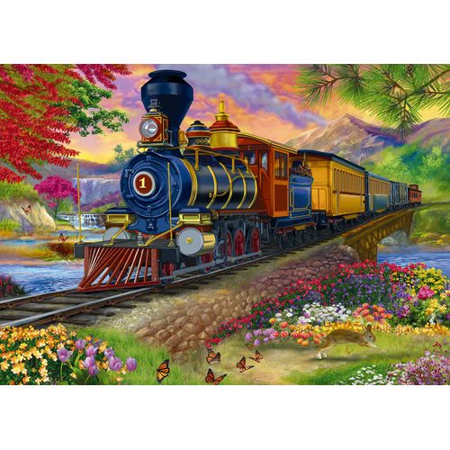Scenic Steamer - Puzzle 500 Pièces