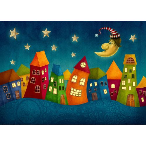Fantasy Colorful Houses - Puzzle 1000 Pièces