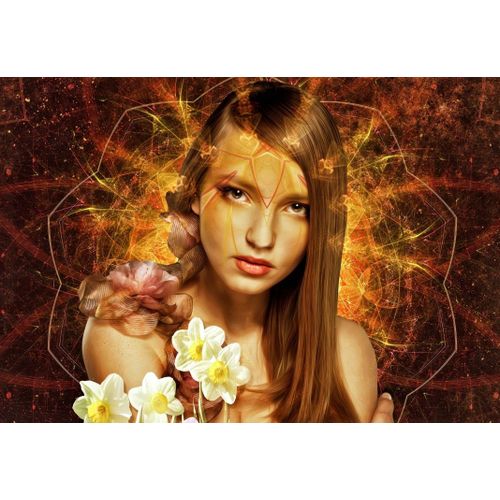 The Flower Woman - Puzzle 1000 Pièces