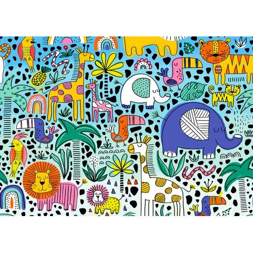 Doodle Safari - Puzzle 1000 Pièces