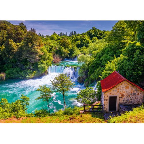 Cascades De Krka, Croatie - Puzzle 1000 Pièces