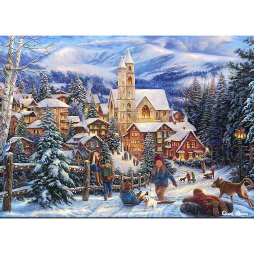Sledding To Town - Puzzle 1500 Pièces