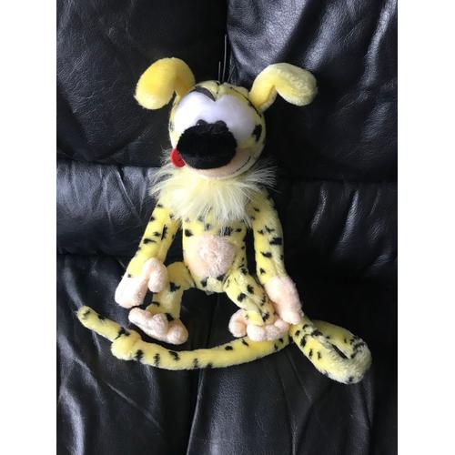 Doudou Marsupilami Jaune Et Noire 30 Cm Ajena