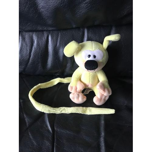 Peluche Bébé Marsupilami Jaune Marsu 2002 Nounours 15cm