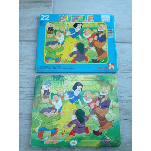 Puzzle Disney "Blanche-Neige" Nathan 22 Pièces