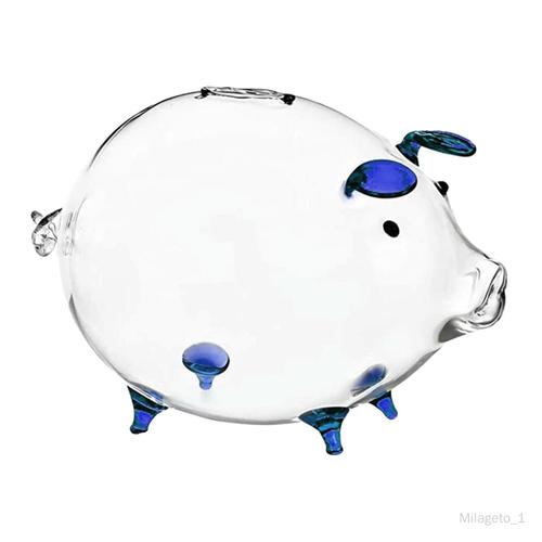 Boîte d'économie automatique Pot d'économie d'argent transparent Ornement  Statue d'animal Tirelire en forme de Tirelire pour décoration Grand