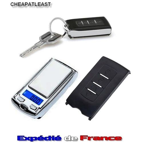 Super Mini Balance De Précision De Poche (0,01 À 100 Gr.) En Forme De Plip Télécommande Porte-Clés De Voiture - Weed Chichon Ganja