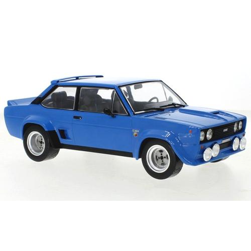 Fiat 131 Abarth Bleu 1980 1/18 Ixo