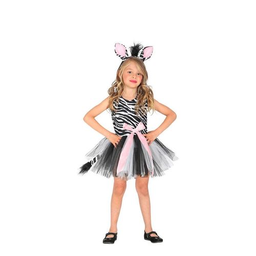 Déguisement De Zèbre Avec Tutu Et N¿Ud Pour Fille