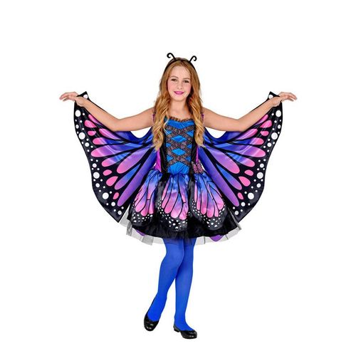 Déguisement Papillon Bleu Avec Des Ailes Pour Fille
