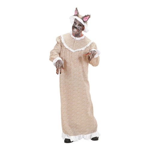 Déguisement De Grand-Mère Loup En Robe Du Petit Chaperon Rouge Pour Homme