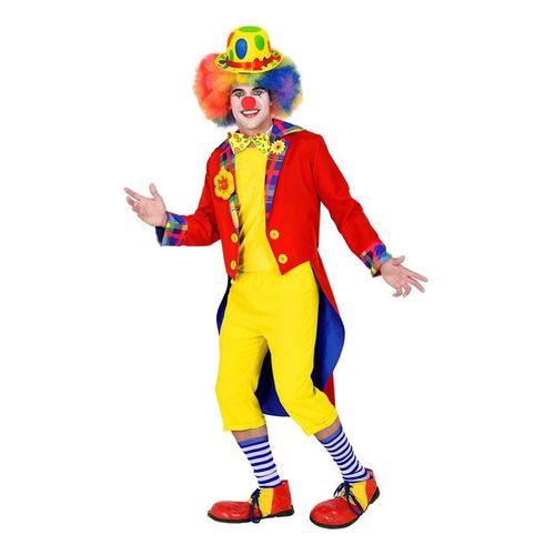 Costume Ou Veste De Clown Rouge Et Jaune Pour Homme