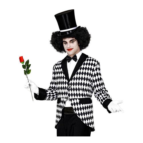 Costume Ou Veste D'arlequin Élégant À Carreaux Pour Hommes
