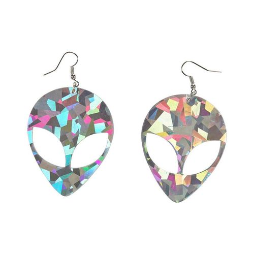 Boucles D'oreilles Extraterrestres De L'espace