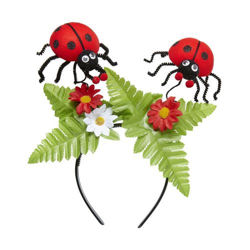 Bandeau Coccinelles À Fleurs