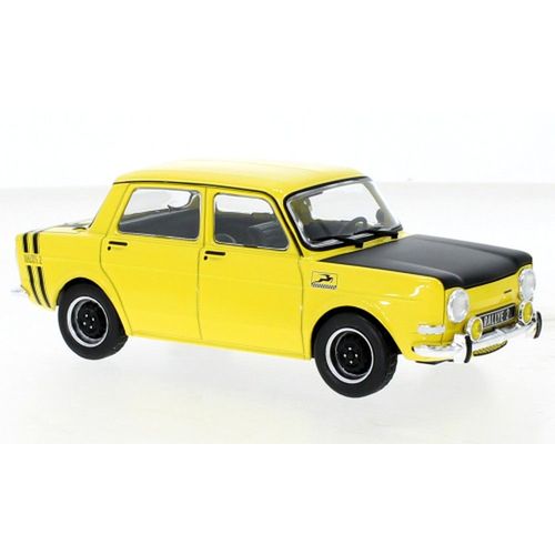 Simca 1000 Rallye 2 Jaune 1970 1/24 Whitebox