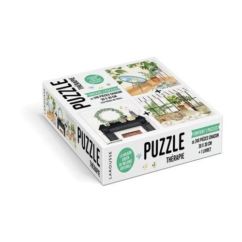 La Maison Green De Mélanie Voituriez - Contient 3 Puzzles De 240 Pièces Chacun