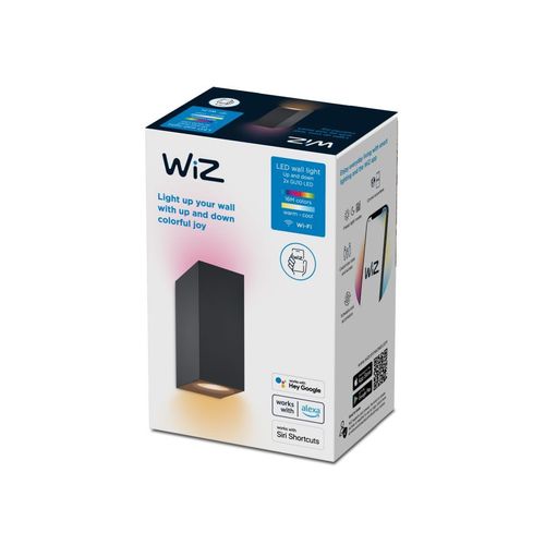 Wiz Up&down Spots Deckenleuchte Bk Tunable White&color