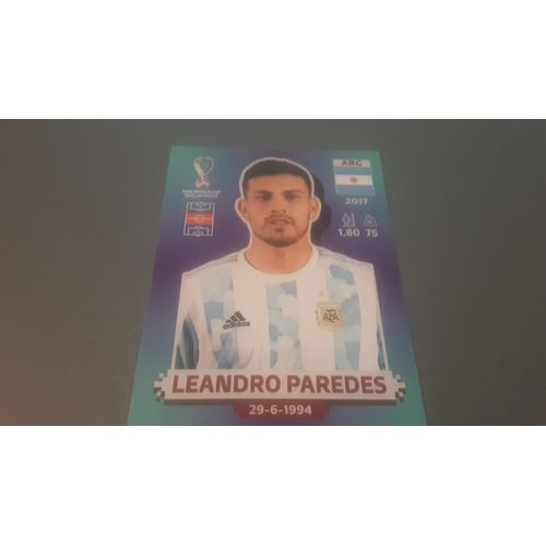 Image Panini Foot Fifa World Cup Qatar 2022,Argentine, Paredes